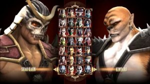 Mortal Kombat Komplete Edition PC Playable Bosses: Shao Kahn vs Kintaro