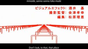 「staple stable」- Bakemonogatari OP 1 | Hitagi Crab | English Sub