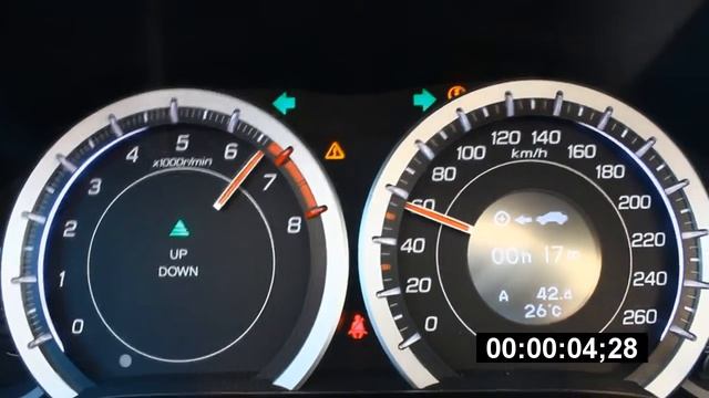 Honda Accord 8 2.0 0-100 acceleration. смотреть онлайн