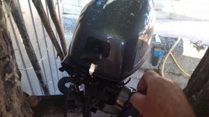 Yamaha 9.9 Утопили, не держал малые обороты.