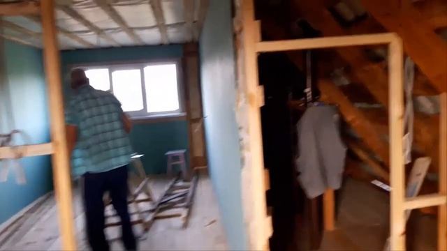 Дела деревенские, обустраиваем второй этаж.