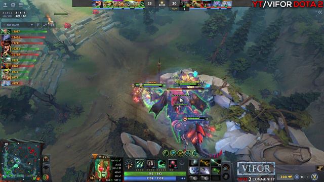 Yuragi - Medusa | Dota 2 Pro Gameplay [Learn Top Dota] смотреть онлайн