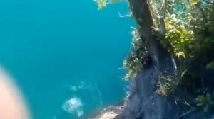 Прыжок со скалы Киселева Туапсе