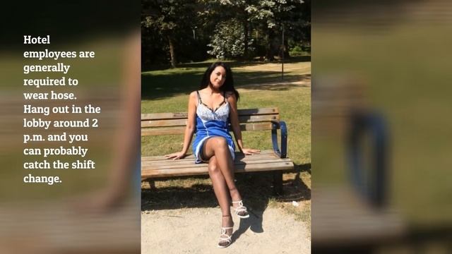 Best Places To See Beautiful Women Wearing Stockings смотреть онлайн