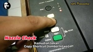 Mengatasi Cetak Warna Error Printer Brother DCP T-420