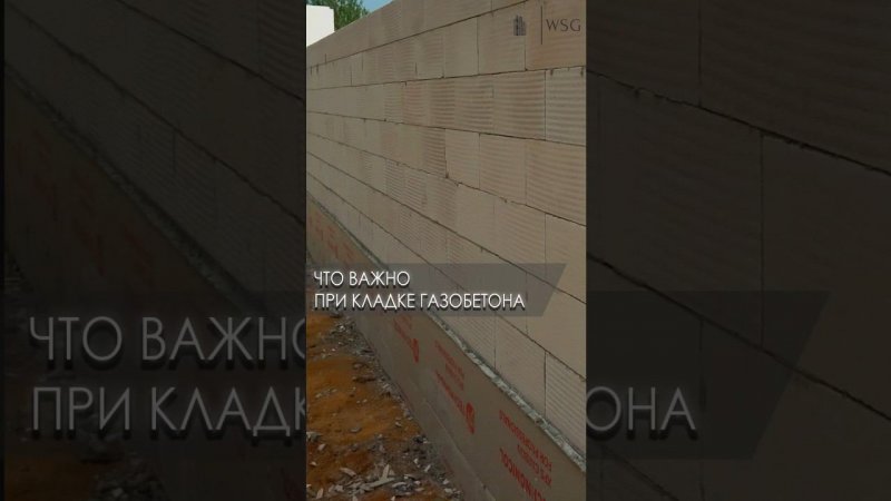 Что самое важное при кладке стен? #строительство #дом #стройка