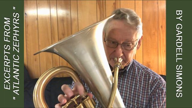 "Atlantic Zephyrs" by Gardell Simons, Euphonium or Trombone Solo. A Bit of Refresher Practice смотреть онлайн