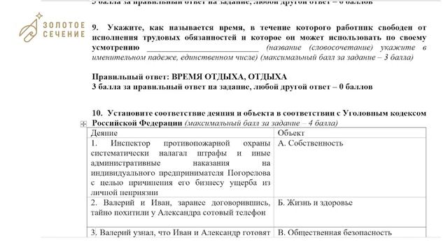 Разбор школьного этапа ВсОШ_Право 9 класс