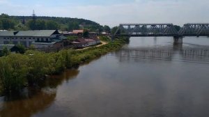 Город Иркутск. река Иркут