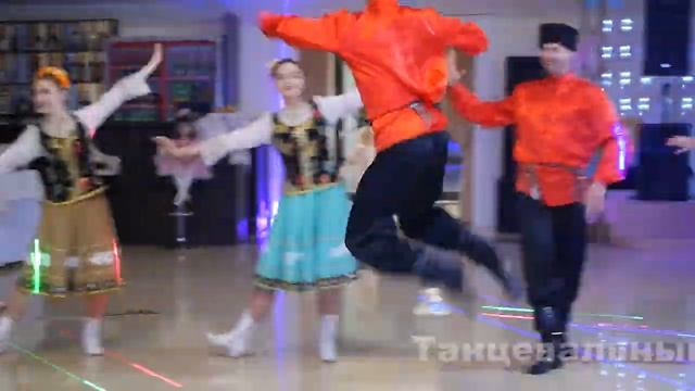 Танец Казачий. Russian folk dance, Cossack dance, dance of the Cossacks