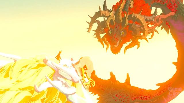 Zelda & Demon King Ganondorf transforms into a Dragon - Legend of Zelda: Tears of the Kingdom смотреть онлайн