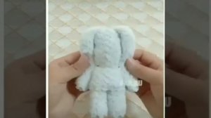 Как делать мишку из платочка