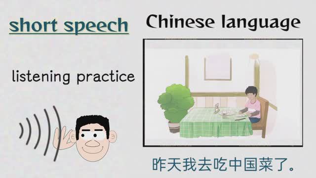 昨天我去吃中国菜了 _ I went to eat Chinese food yesterday _ Вчера я ел китайскую еду