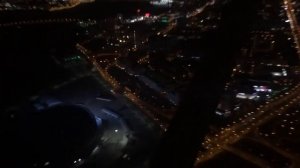 Ночной полёт над Казанью
