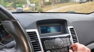 2013 Chevy Cruze How To Set Date & Time