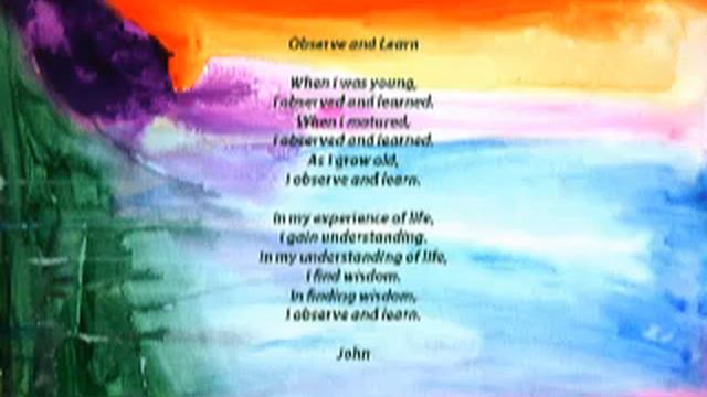 Observe and Learn by John/Gaining Maturity/Understanding/Knowledge смотреть онлайн