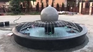 Фонтан-шар для приусадебного участка