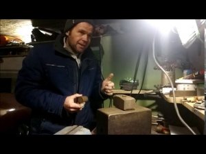 Молот с МПЧ 250 кг !  Прошив  кувалды   ! Способ - навстречу !