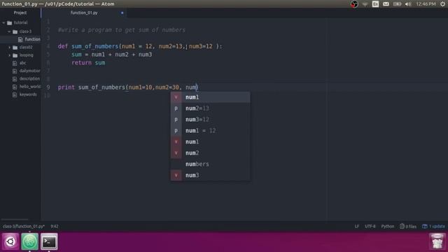 Python functions Part(02) ||Python Tutorial #8 || Python Tutorial for Beginners |function in python