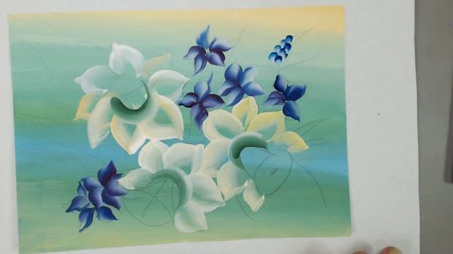 Поздравляем с Международным женским днем! Мастер-класс "Весенняя открытка с нарциссами" смотреть онлайн