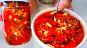 ЗАПЕЧЕННЫЙ ПЕРЕЦ НА ЗИМУ. Остренький! Нравится всей семье. Проверенный рецепт