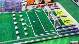 Quadrilla Marble Run E1 - World Cup 2022 - Dribble to goal