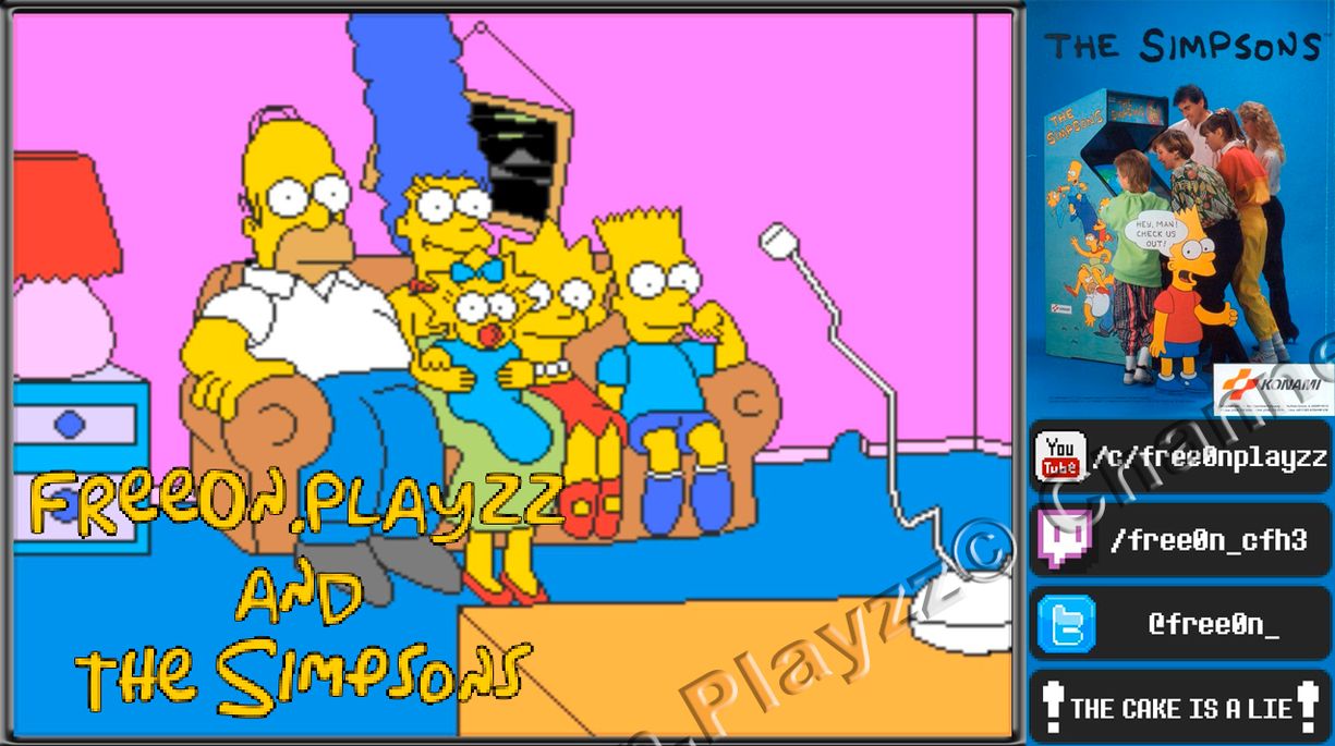 The Simpsons Arcade Game (1991) - #АРКАДНЫЕ АВТОМАТЫ #KONAMI | ПРОХОЖДЕНИЕ | Ретро-игры смотреть онлайн