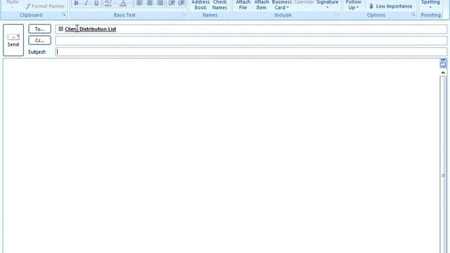 Outlook 2007 - Creating and Using Distribution Lists смотреть онлайн
