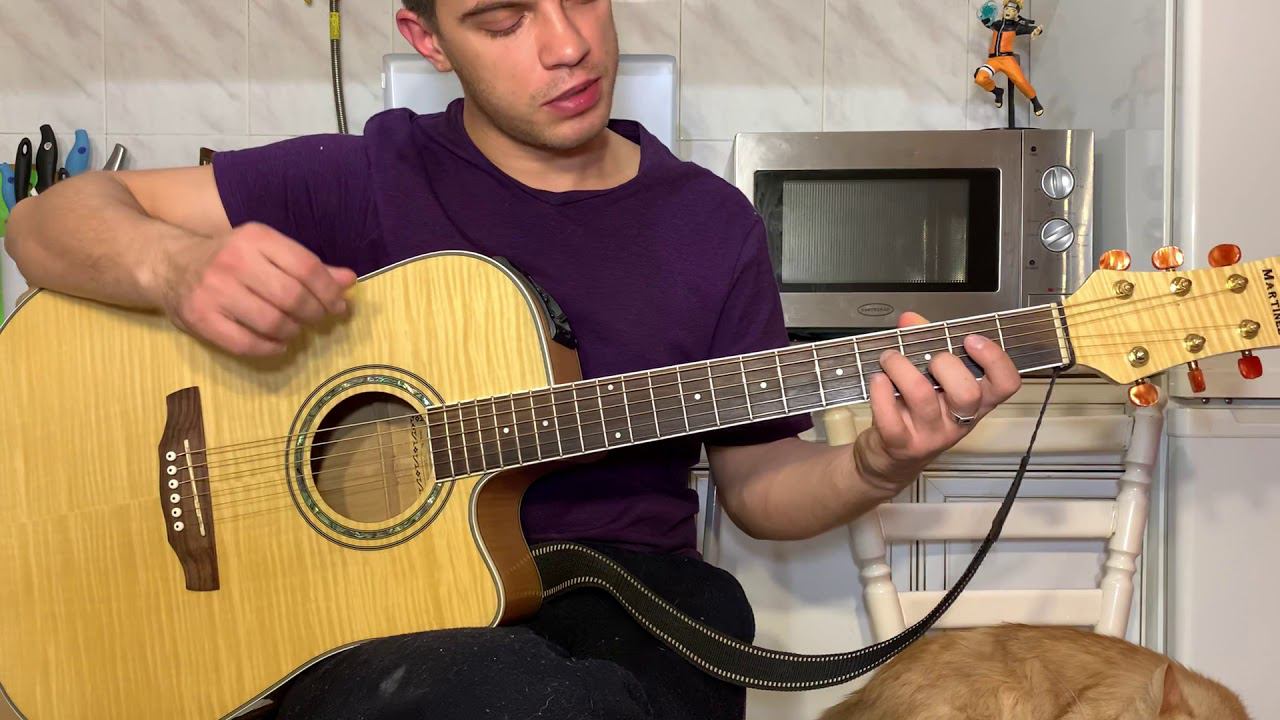 Зелимхан Темирсултанов – В сигаретном дыму на гитаре + разбор песни смотреть онлайн