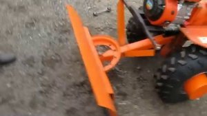 Как переделали мотоблок Skiper SK-800 (SK-850) в бульдозер