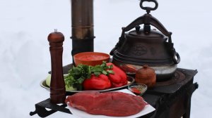 Чашушули. Рецепт грузинской кухни в афганском казане.