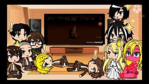 Aot react to Combat God