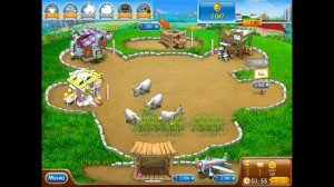 Веселая ферма. Печем пиццу , 35 уровень (Сметанная 2)