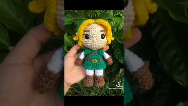 Link Amigurumi #crochet #amigurumi #amigurumipattern #zelda #linkzelda