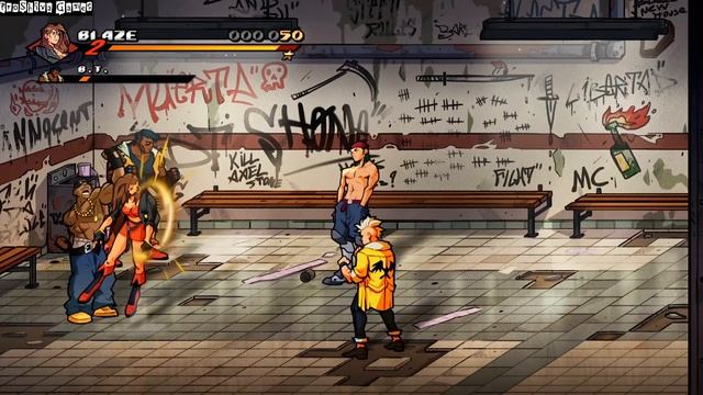 Прохождение Streets of Rage 4 (Bare Knuckle) - Часть 1: Axel Stone и Blaze Fielding вернулись!