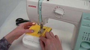 Швейная машина JANOME 7515, 7519.  Видеообзор