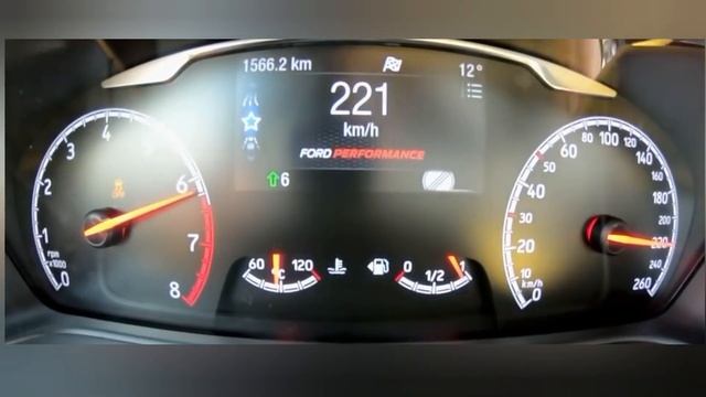 2020 Ford Fiesta ST 1.5 EcoBoost 200 Hp acceleration and top speed. смотреть онлайн