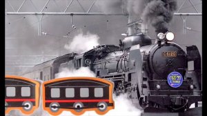 Railway Vehicles Learning Names and Sounds of Trains Fun Cartoon Pictures for Kids Transports Video