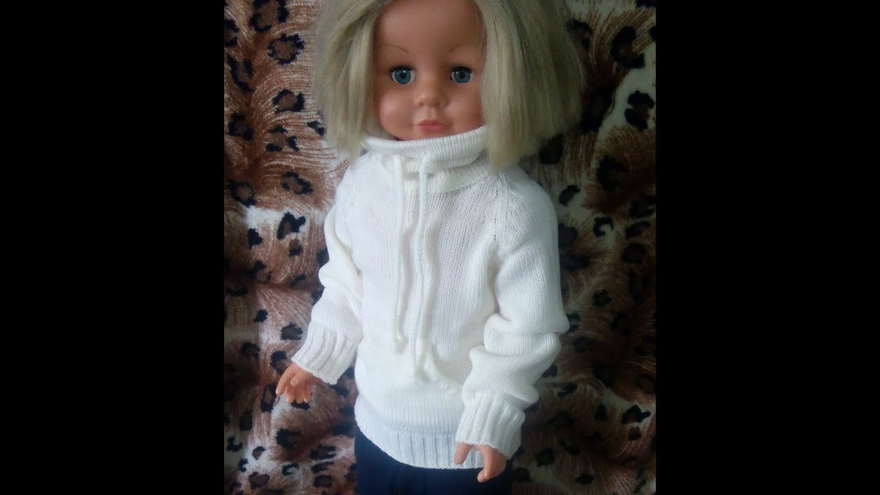 Детский вязаный худи с карманом кенгуру. смотреть онлайн