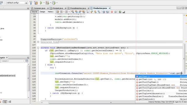 Conexion Con Java y SQL server, Guardar y Eliminar смотреть онлайн