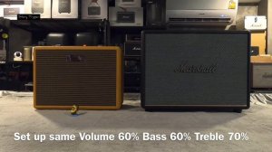 Fender Monterey Tweed  vs  Marshall Woburn 3