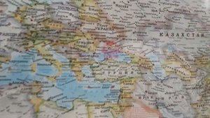 Чернобыль на карте