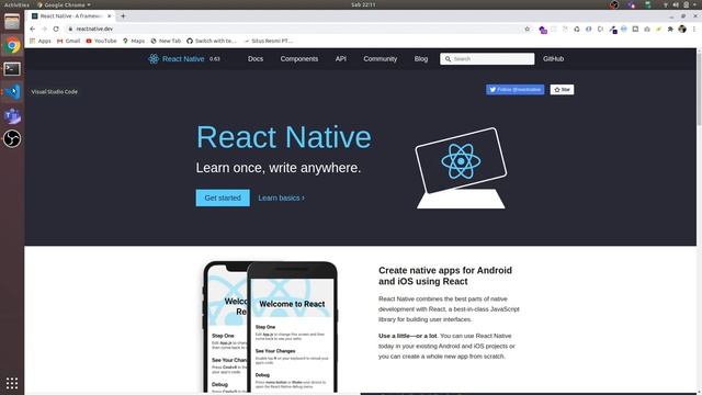 Tutorial React Native Dasar : 1. Pengenalan React Native смотреть онлайн