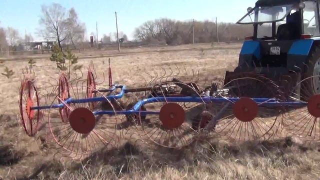 Грабли ГВС-6У (испытание) смотреть онлайн