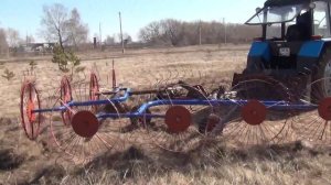 Грабли ГВС-6У (испытание)