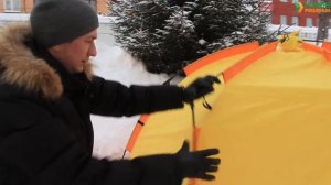 Видео сборки палатки Maverick ICE 2