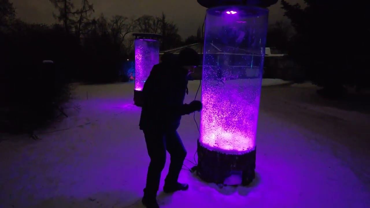 Искры Феникса с голосовым управлением - интересная новогодняя экспозиция смотреть онлайн