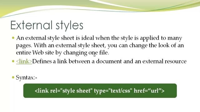 CSS Lesson 3 - CSS Styles смотреть онлайн