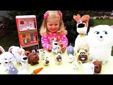 ✿ Игровой ДОМИК Тайная Жизнь Дом Животных The Secret Life of Pets Toy House for Kids Videos