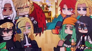 •Pro heroes react to demon slayer•// Part 4// Hashiras and...? // MHA & Demon slayer//